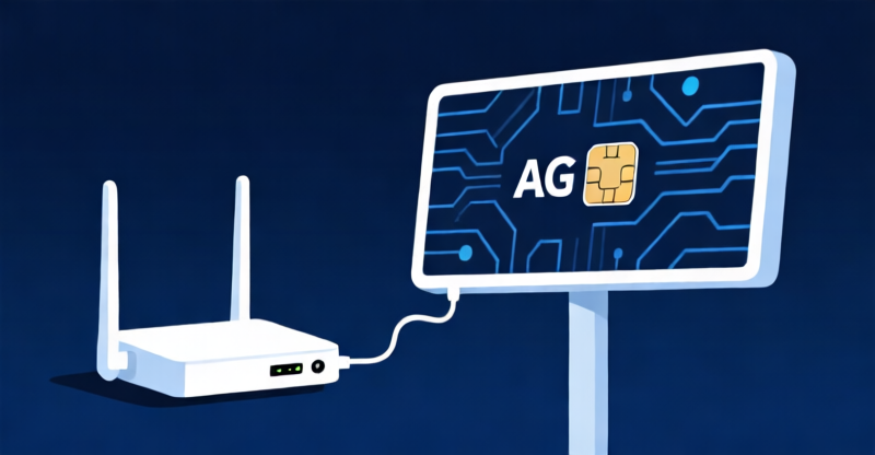 Fiji Digital Signage IoT SIM Deployment: 4G/LTE, Vodafone/Digicel, and eSIM Compliance for 50+ Screens