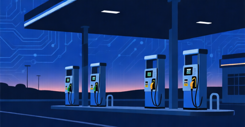 Forecourt IoT SIM Procurement: 50-Station Model at €33/Site/Month — eSIM vs Global Roaming