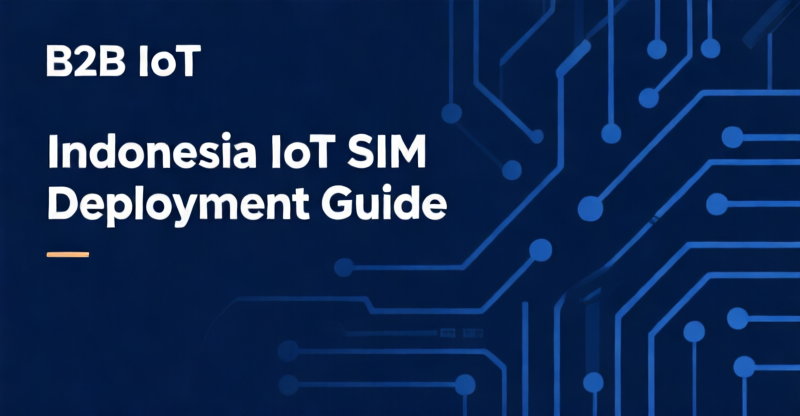 Indonesia IoT SIM Deployment Guide: 4–6 Week Lead Time for 10,000-Device Registrations Under Kominfo Regulation 1/2019