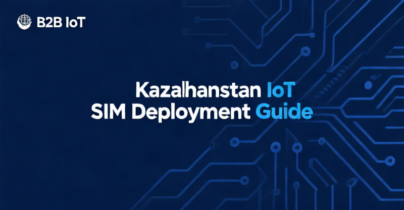 Kazakhstan IoT SIM Deployment: 3–5 Week Registration Delay for Local Carrier vs Global IoT SIM