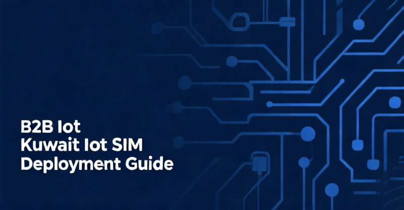 Kuwait IoT SIM Deployment: €0.35/device/month NB-IoT connectivity with CITRA-compliant multi-carrier eSIM