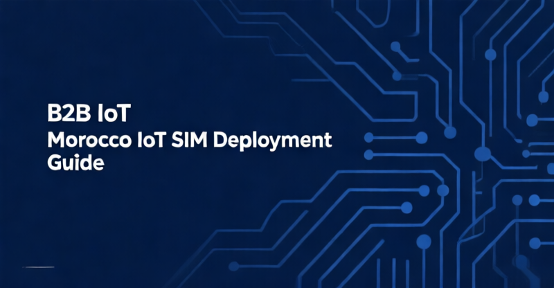 Morocco IoT SIM Deployment: 3 MNOs, eSIM Readiness, and Procurement Thresholds for 2025
