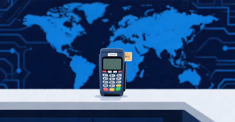 POS Terminal Compliance IoT Connectivity: Global eSIM/SIM Procurement at €1.50/GB across 190+ Countries