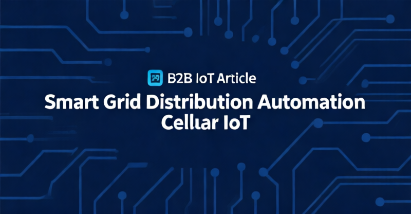 Cellular IoT Reduces Smart Grid Distribution Automation Deployment Costs by 45% and Outage Response Time to Under 3 Seconds
