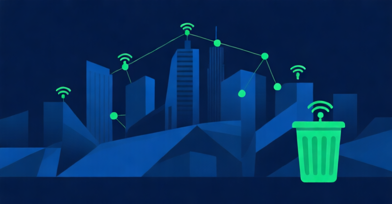 NB-IoT Fill-Level Sensors Cut Municipal Waste Collection Costs 30-40%: A Deployment Guide for City IoT Managers